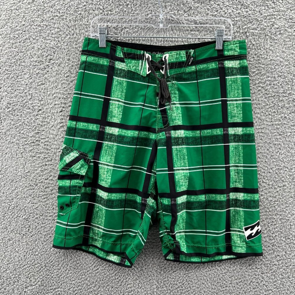 Billabong Board Shorts Swim Trunks Mens 31 Platinum Stretch Recycler Hydro Stret